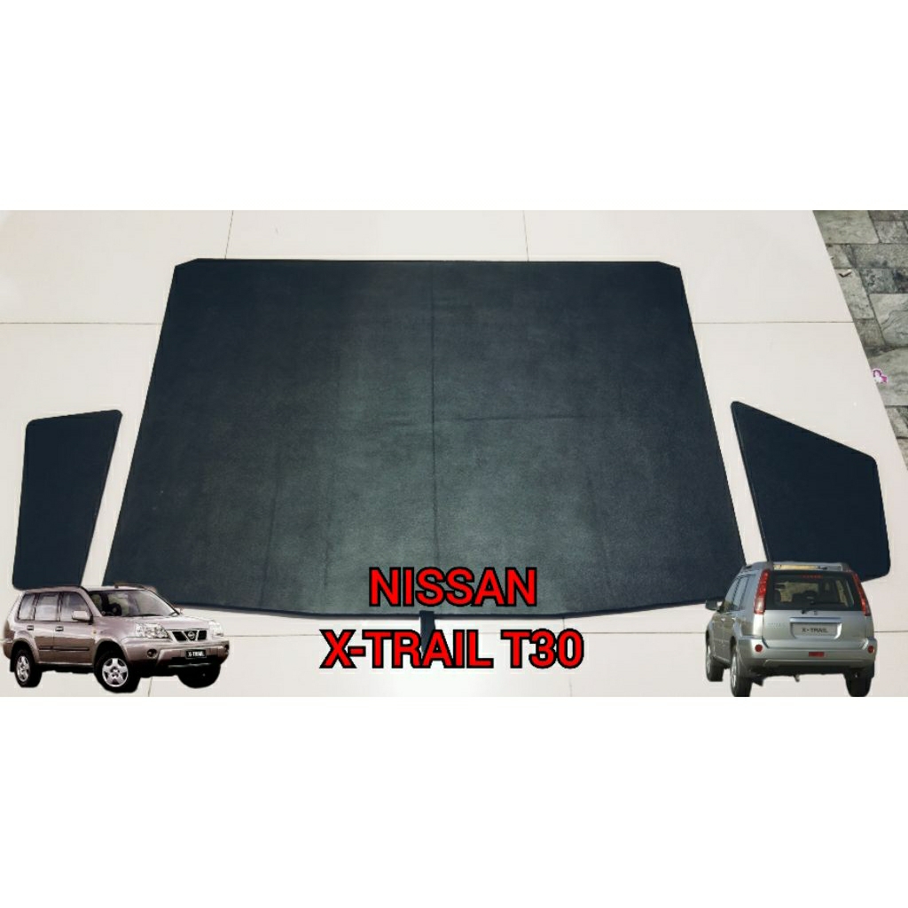tatakan bagasi nissan xtrail t30, tutup bagasi nissan xtrail t30, cover ban cadangan nissan xtrail t