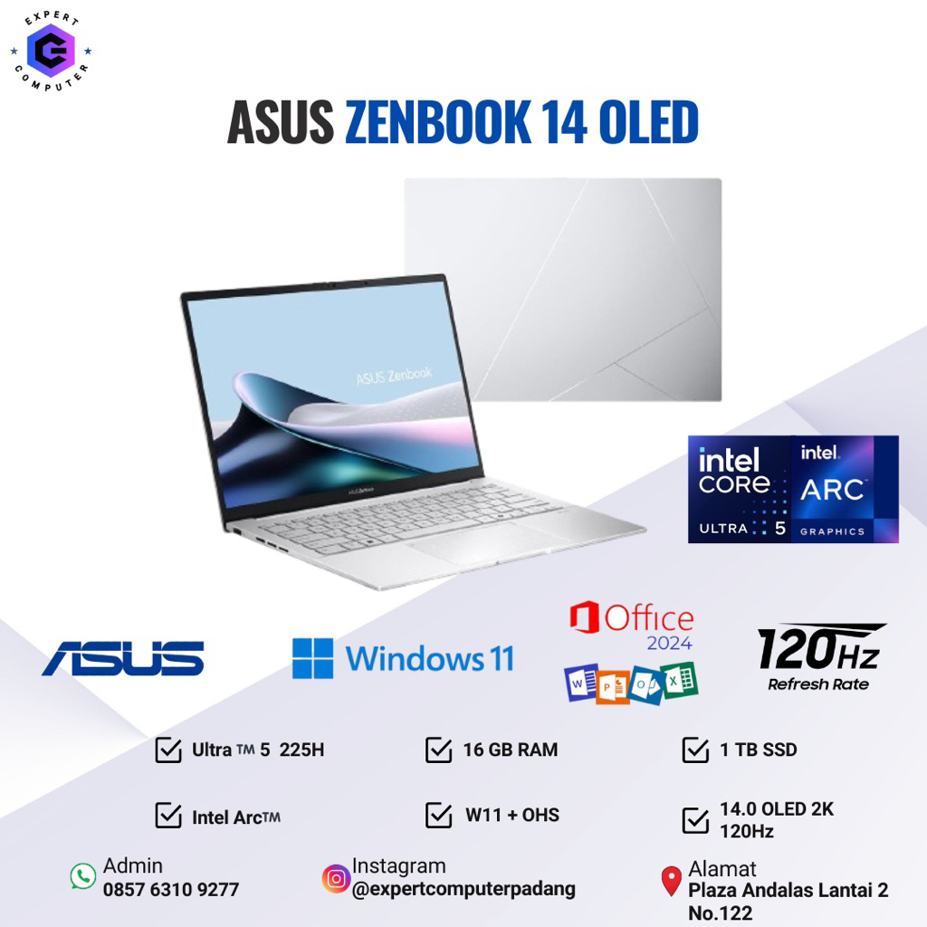 ASUS Zenbook 14 OLED UX3405CA-OLEDS5112TM