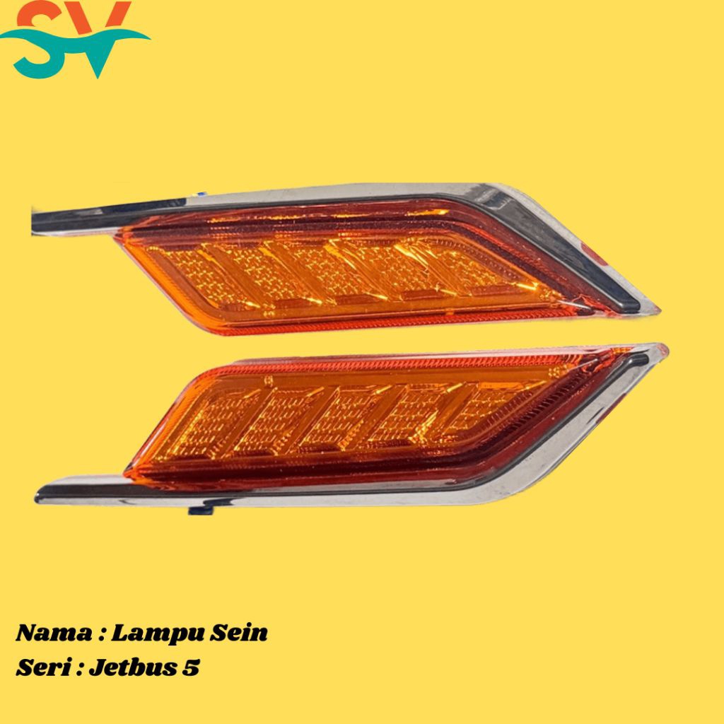 Lampu sein jetbus 5/lampu samping jetbus 5/lampu reting jetbus 5/lampu sein bus/lampu reting bus