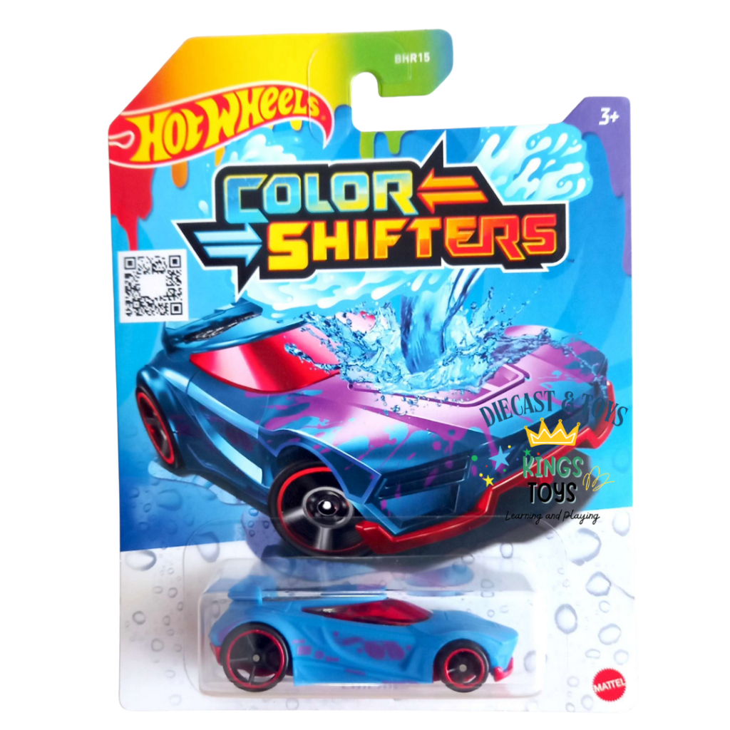 Hot wheels Colour Shifters Berubah Warna Chicane Biru