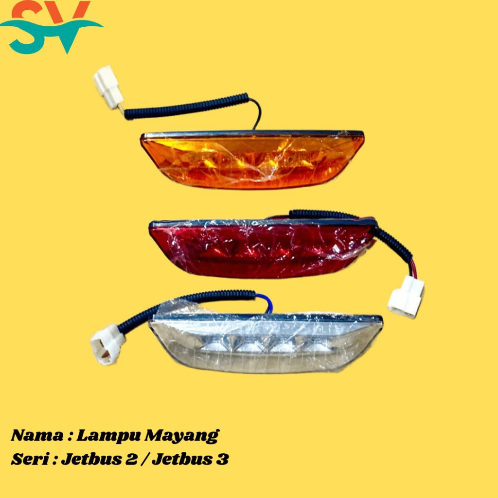 Lampu mayang jetbus/lampu batuk jetbus/lampu mayang bus/lampu batuk