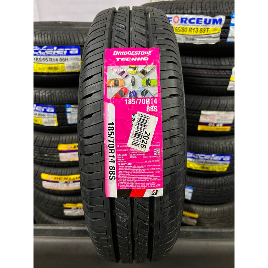 Ban mobil BRIDGESTONE TECHNO 185/70 R14 AVANZA XENIA KIJANG KAPSUL APV