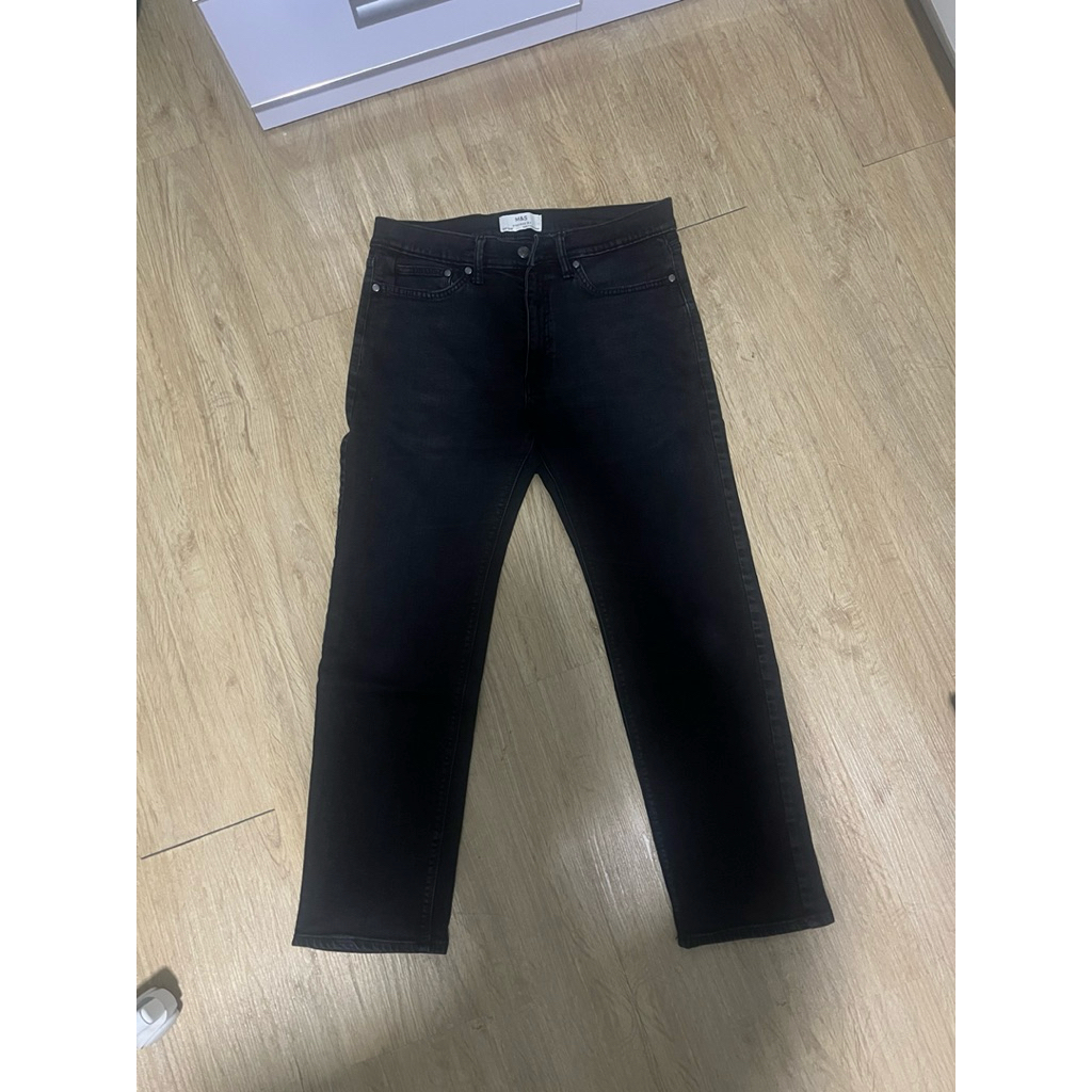 Marks & Spencer Straight Jeans Black