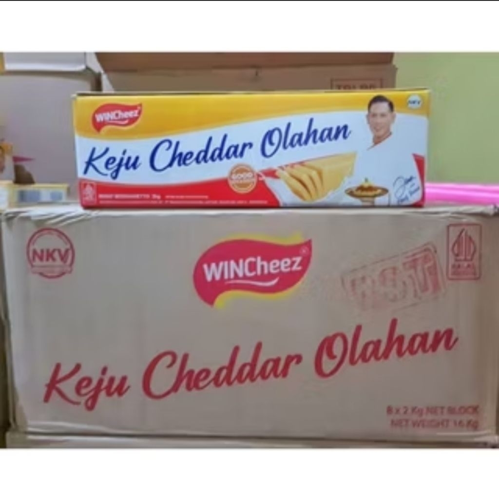 

Keju wincheez reguler 2kgx8pcs loss / 1 dus