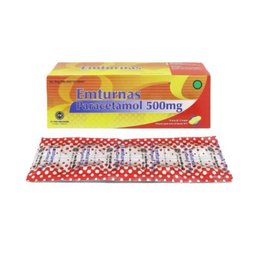 Emturnas (Paracetamol 500 mg )/Strip