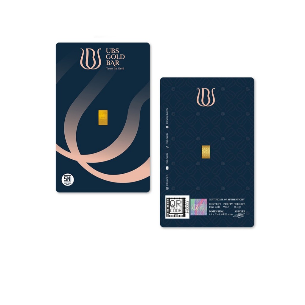 Emas Logam Mulia UBS 0.1 Gram