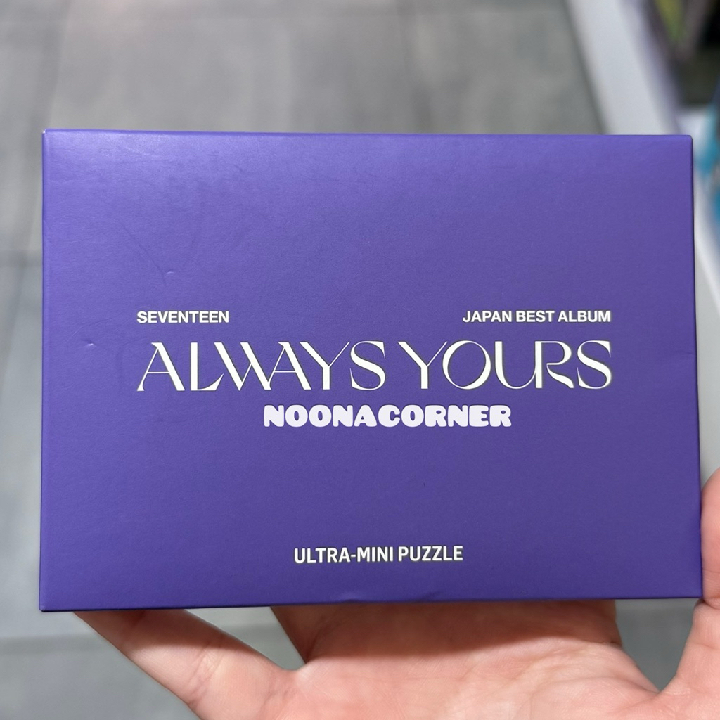 Ohsome ‼️ Ultra Mini Puzzle Always Yours With Photocard Seventeen Member Series (Wonwoo / Hoshi / Mi