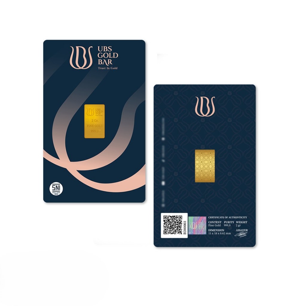 Emas Logam Mulia UBS 2 Gram