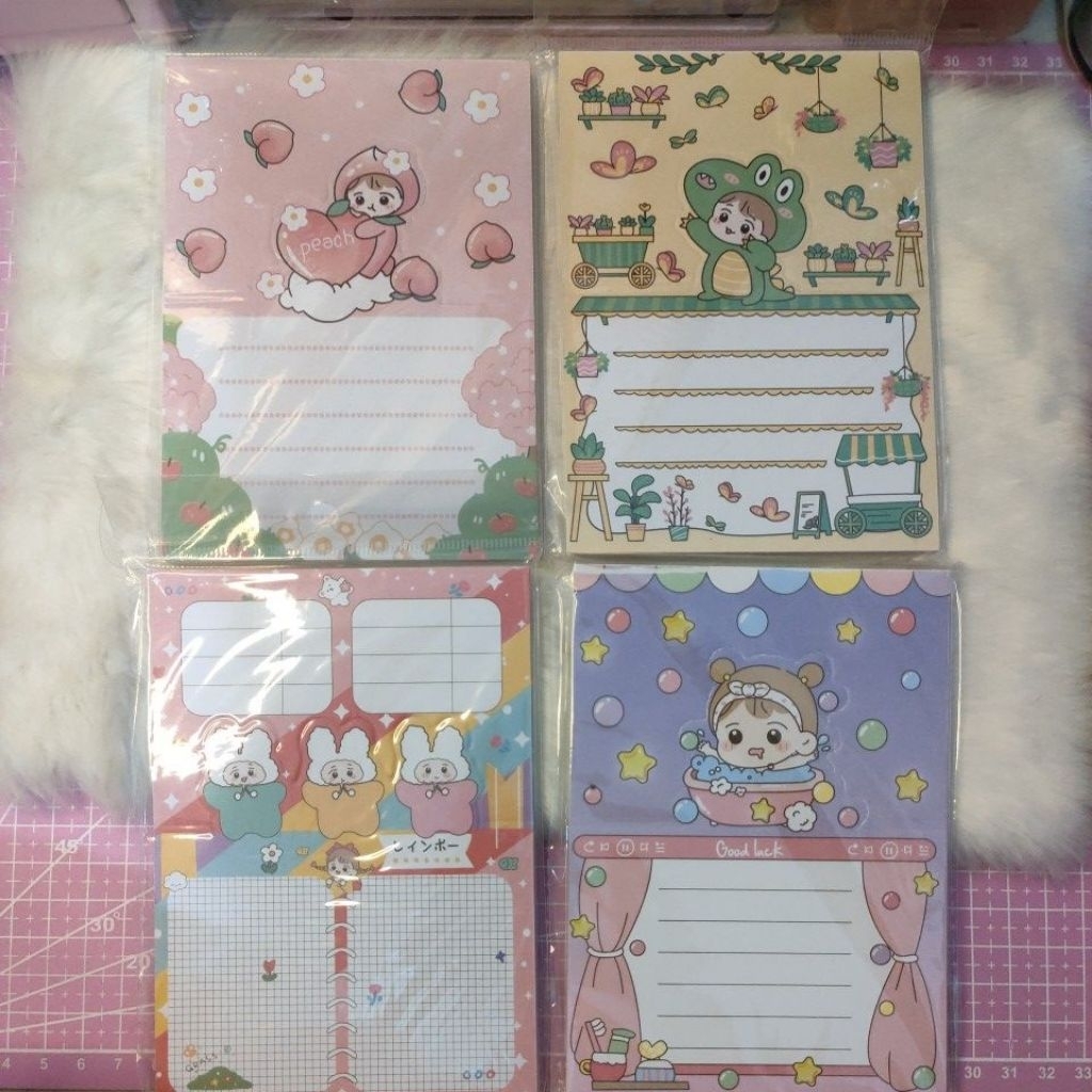 

memopad 1 set dapat 3 motif berbeda(tidak ada perekat)