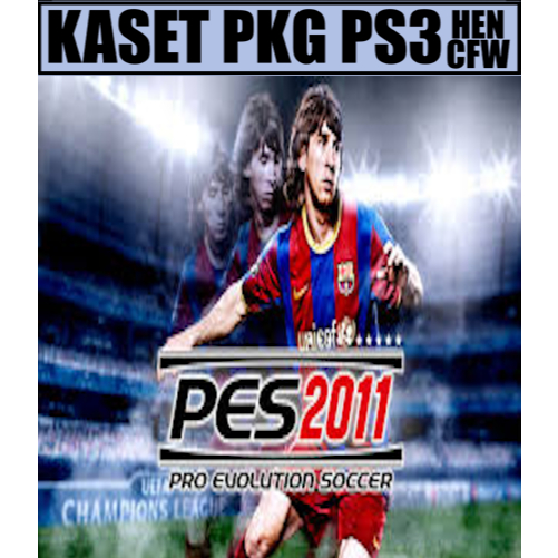 Kaset pkg ps3 PES 2011