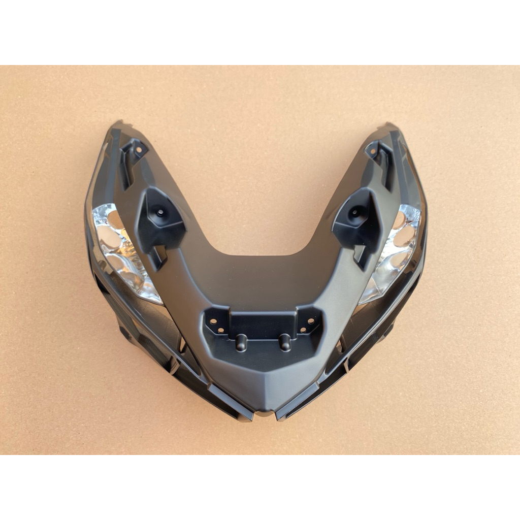 Frame Bingkai Lampu Depan Vario 125 150 Led Old Custom Black Housing Sen Chrome Original Stanley