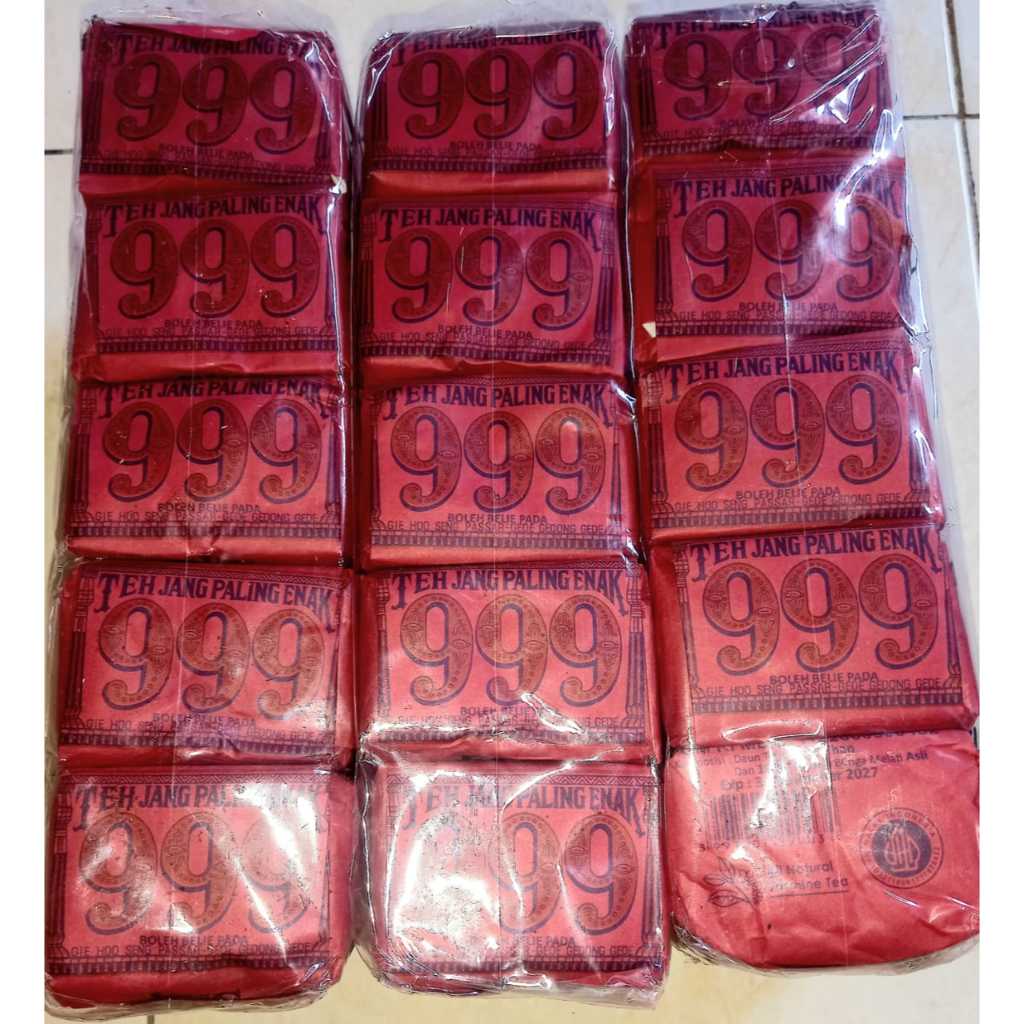 

Teh 999 Racikan Khas Solo - 40 Gram Dan 20 Gram