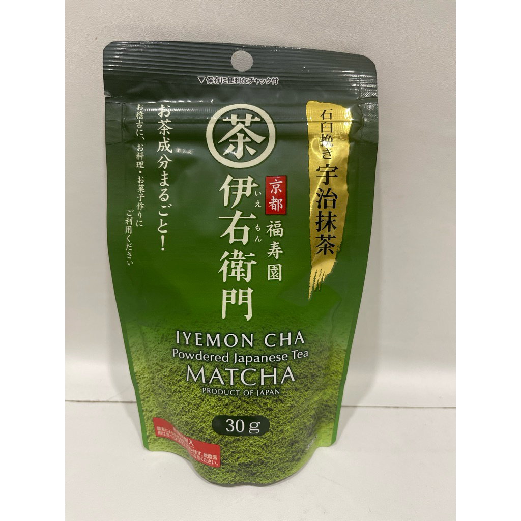 

Iyemon Cha Powdered Japanese Tea Matcha 30gr