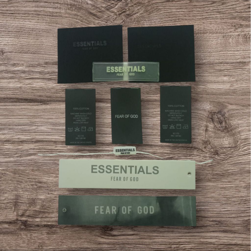 

tag label esensial fullset