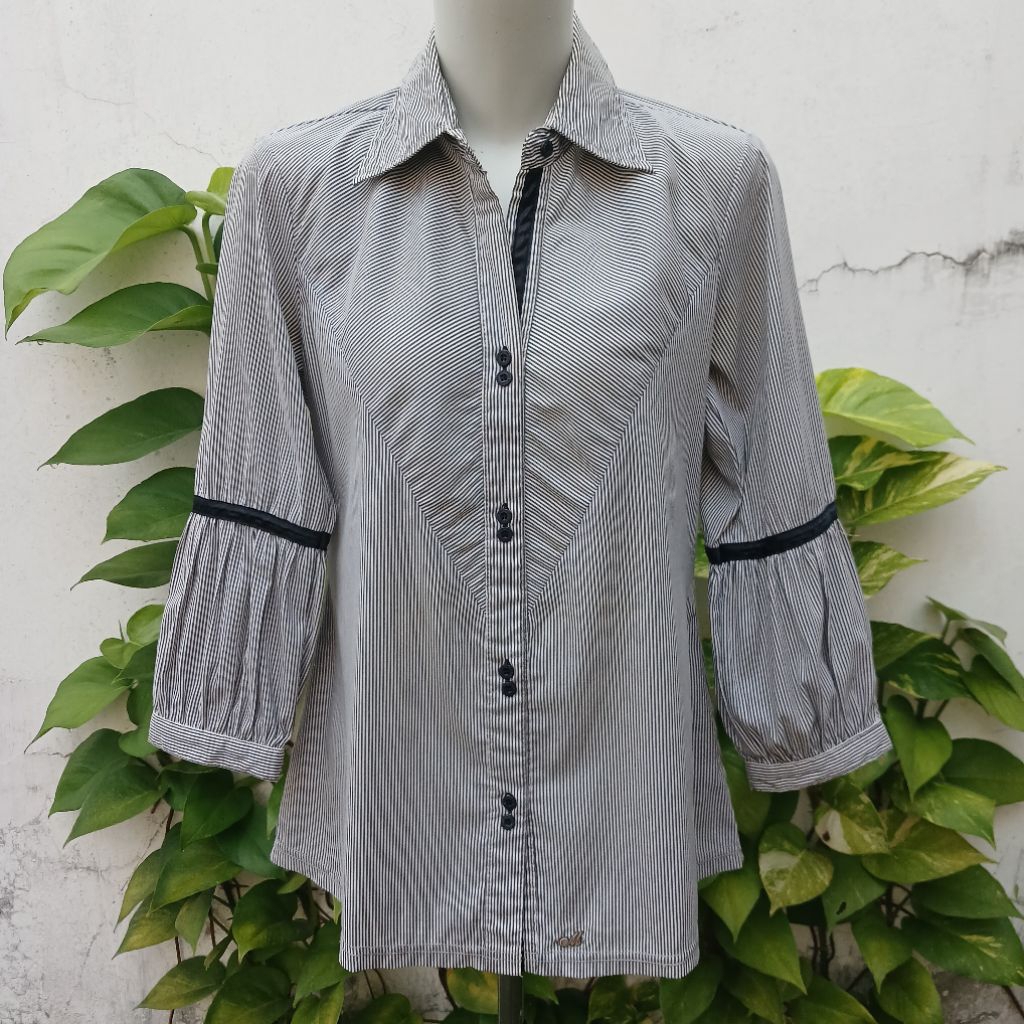 LD 90 MISSISSIPPI kemeja salur lengan balon