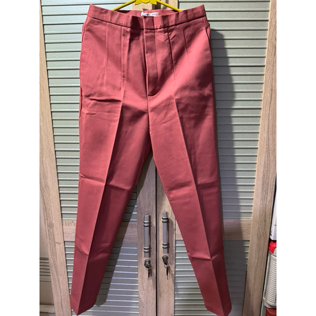 celana panjang choco ann zipper depan