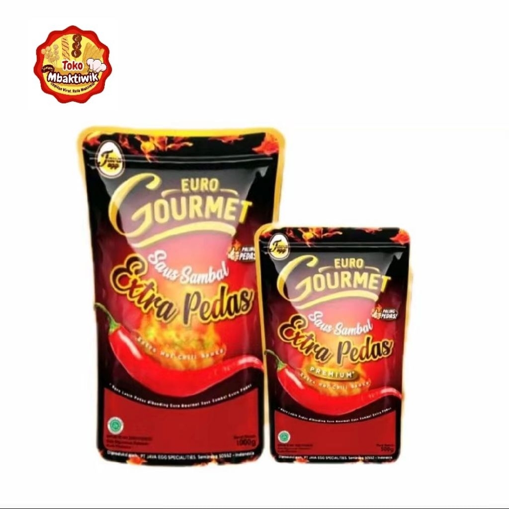saus sambal extra pedas euro gourmet