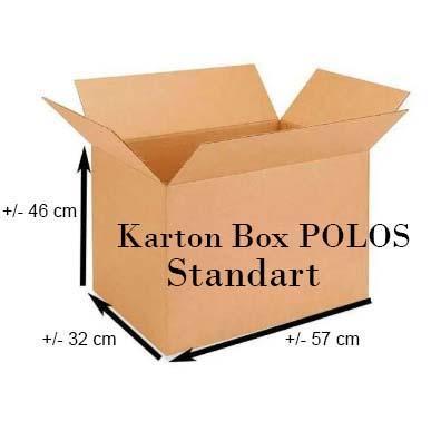 Karton Duplex Box Coklat Polos