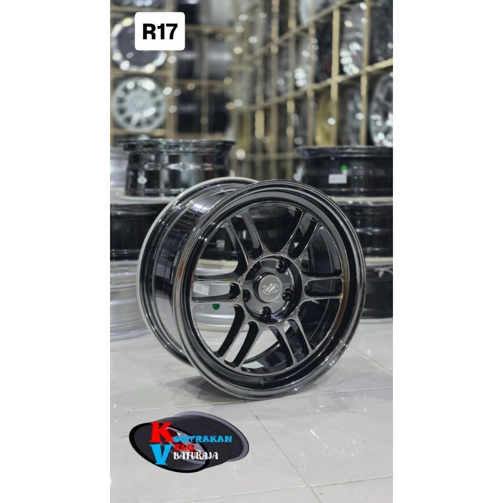 Velg Enkei RPF 1 R17 Black Chrome 5x114 ( INNOVA ERTIGA RUSH TERIOS XPANDER DLL)