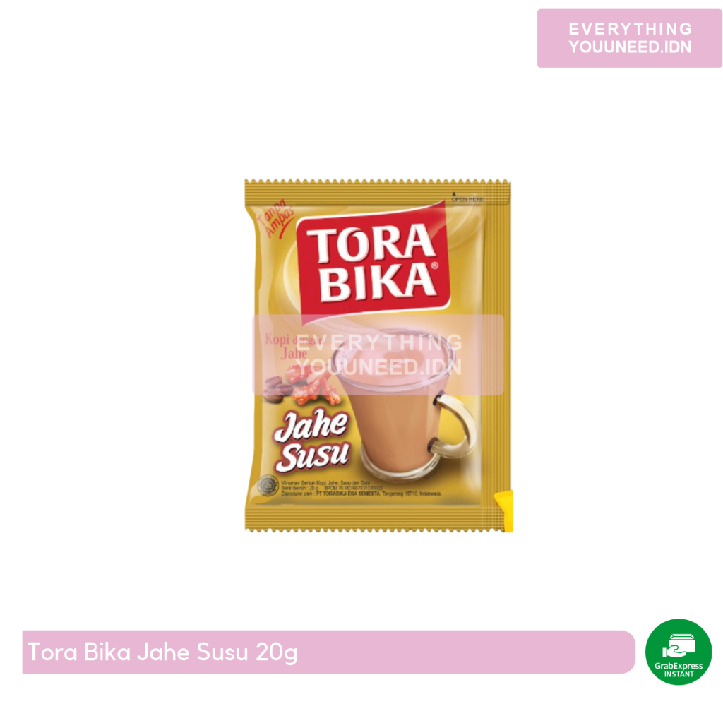 

Tora Bika Jahe Susu 20g 1 Sachet