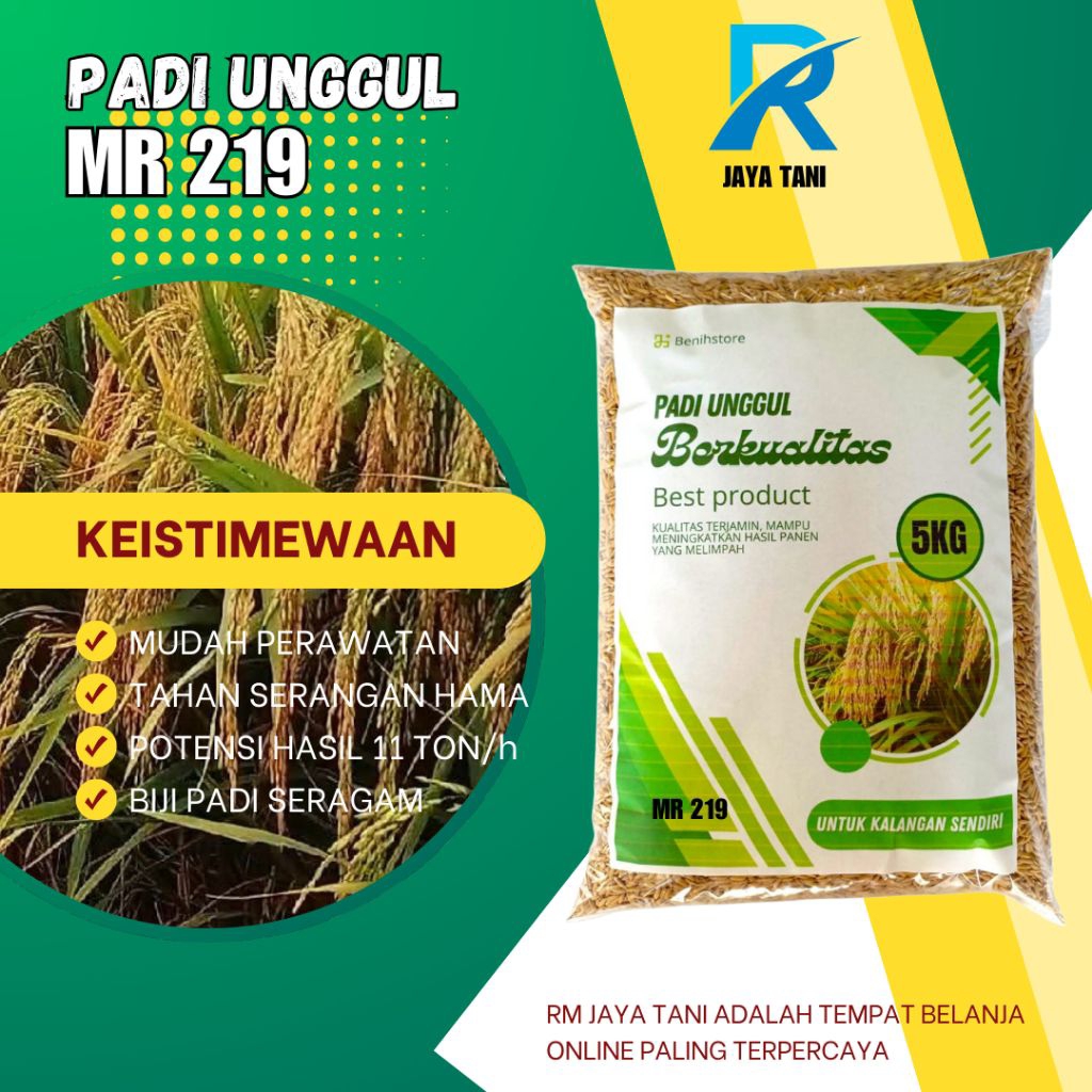 BENIH PADI MR 219 5 KG