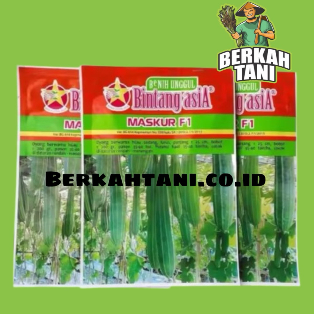 Maskur F1 10gr Benih Oyong Bintang Asia 100% Original Prima F1