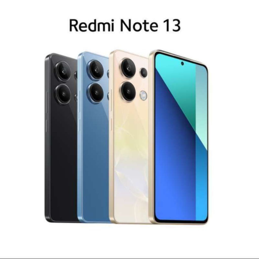 HP REDMI NOTE 13 8/256 GB GARANSI RESMI - XIOMI MI NOT 13 RAM 8GB ROM 256GB