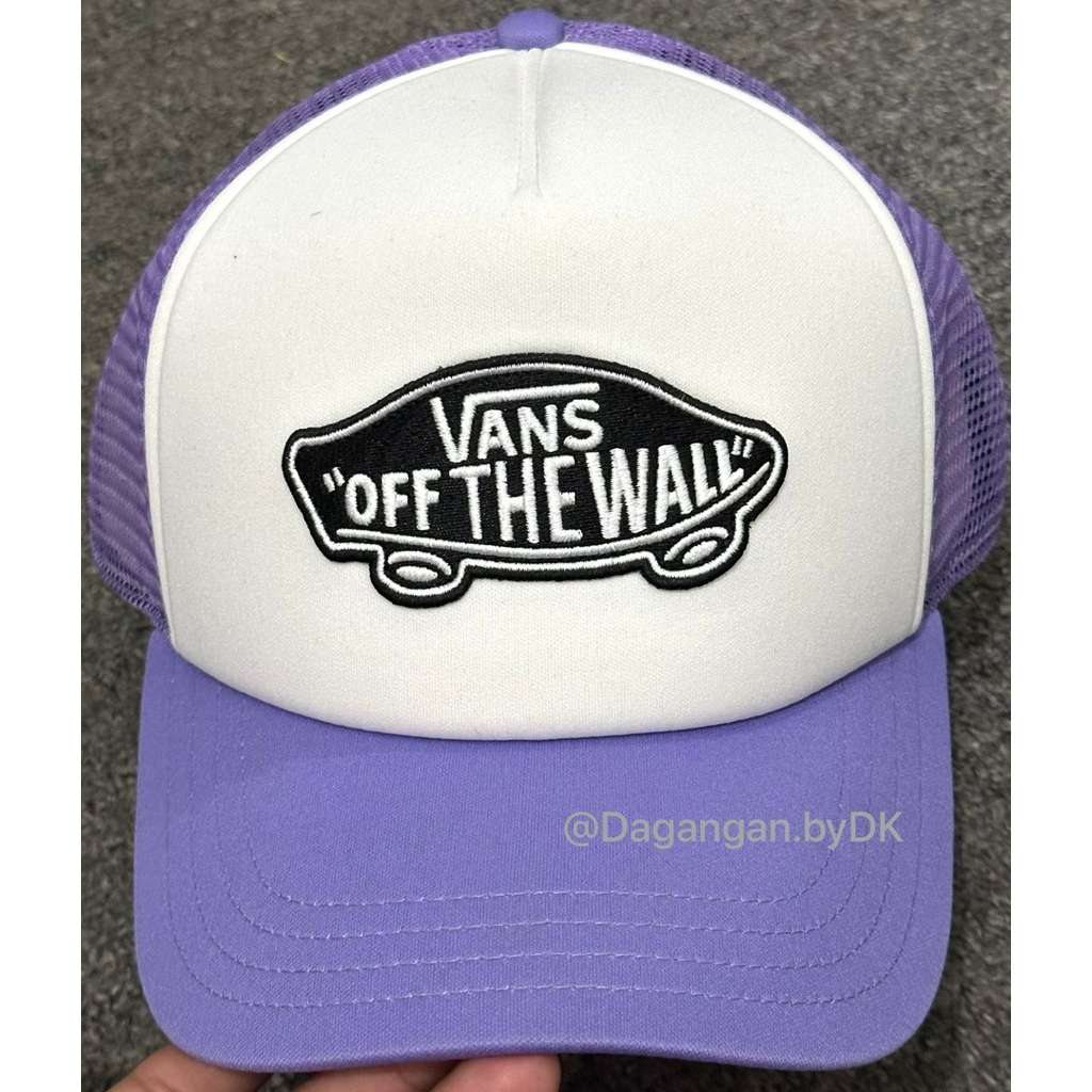 Topi Vans Truckers Original 100% Soft Purple