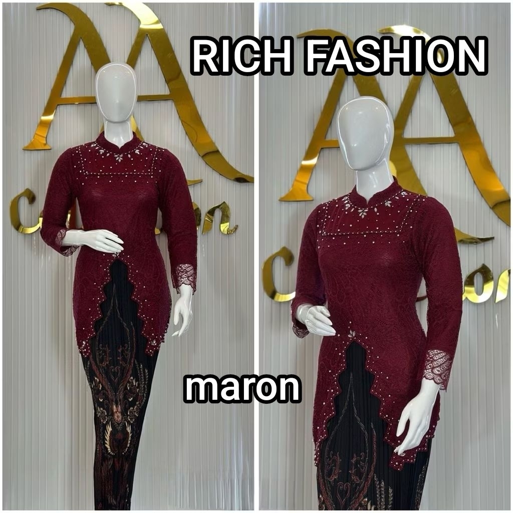 kabaya Lorena modern /kebaya remaja/ kabaya brukat wisuda /kebaya pengantin