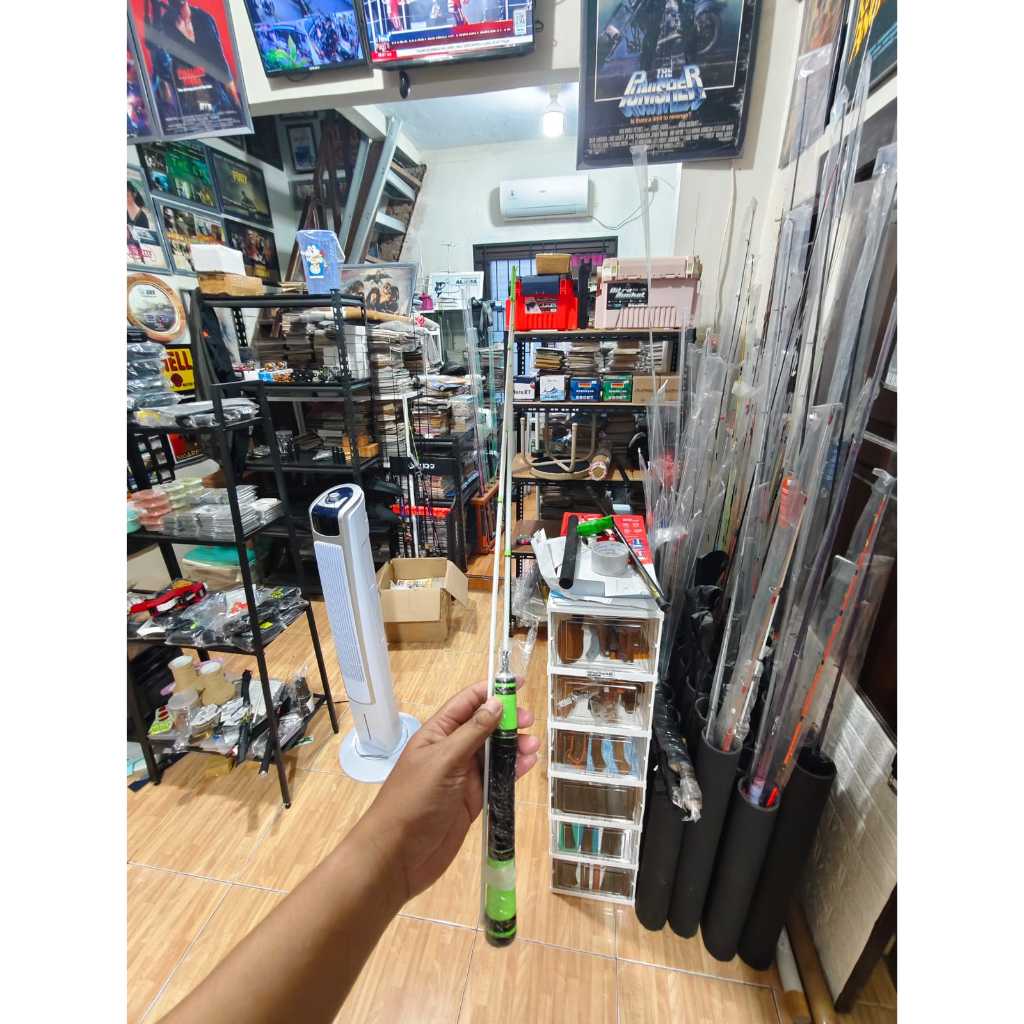 JORAN TEGEK MICROFISHING COSTUM ALUMA MICROFISHING - HIJAU STABILLO