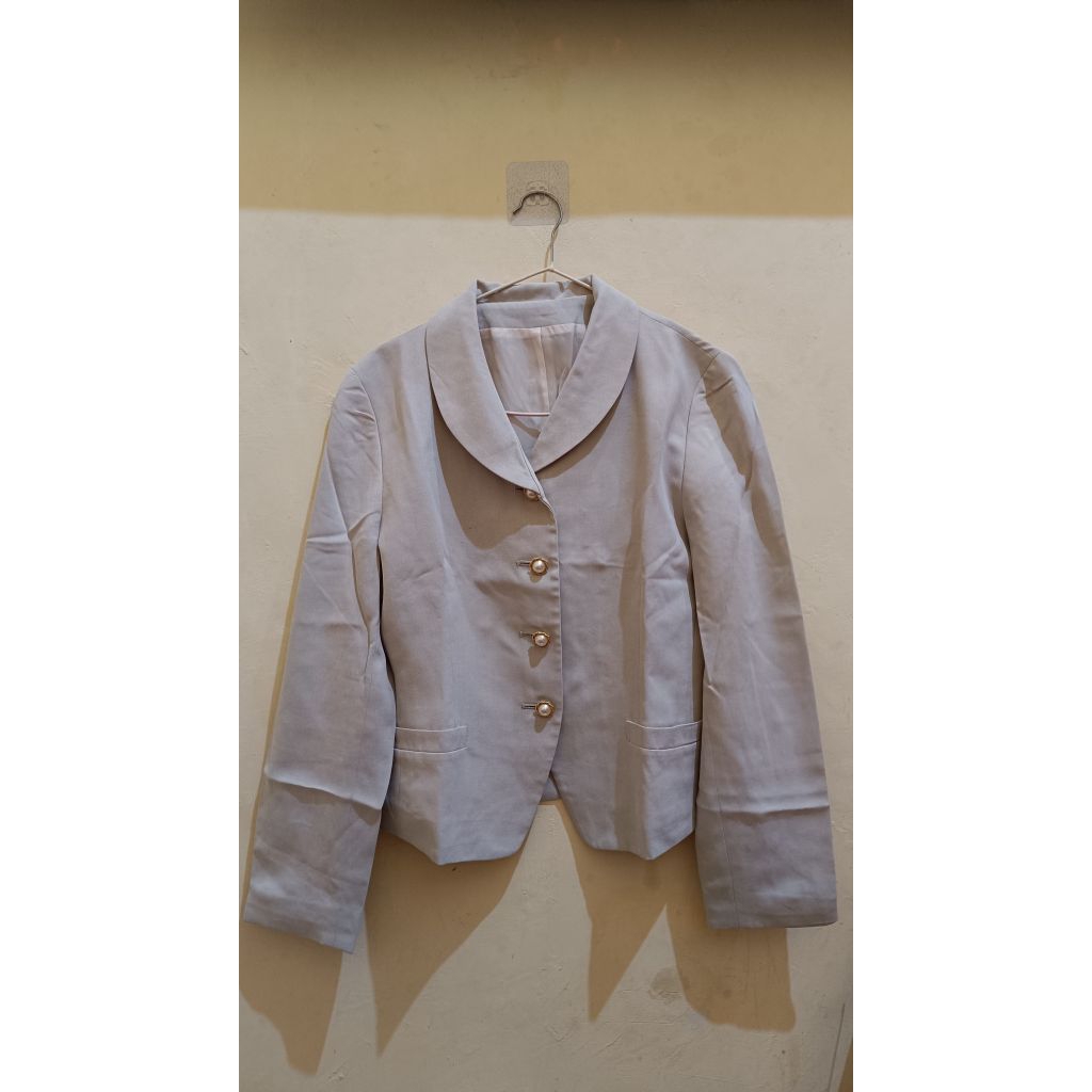 Baju Kerja Wanita Warna Cream