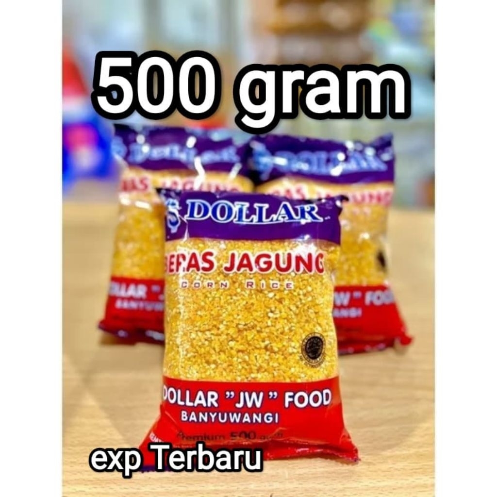 

BERAS JAGUNG DOLLAR 500 gram /COCOK UNTUK DIABETES/AGEN BANYUWANGI/ HARGA TERMURAH