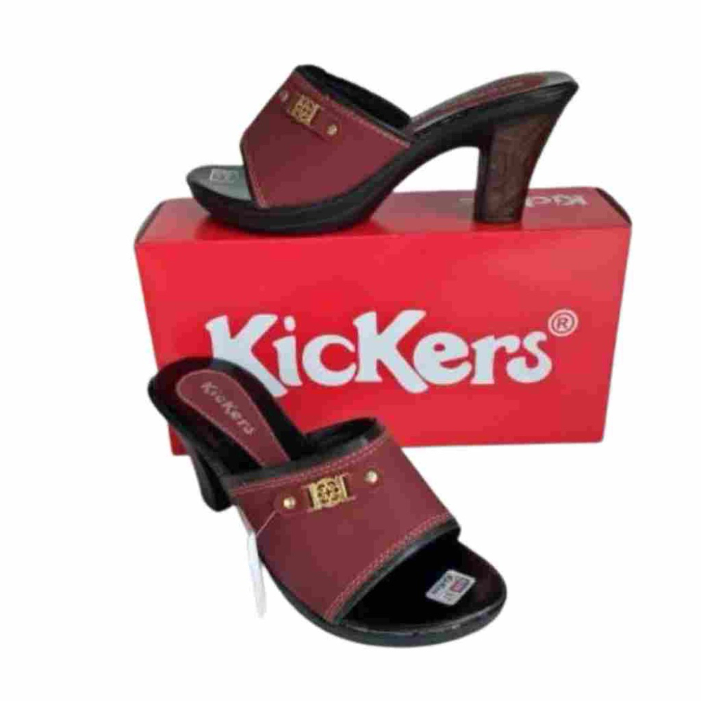 sandal pesta wanita hak 7 cm kickers sandal cewwk high heels sandal hisl wanita sandal kondangan san
