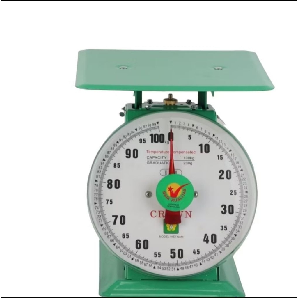 Timbangan duduk 100kg merk CROWN NHON HOA
