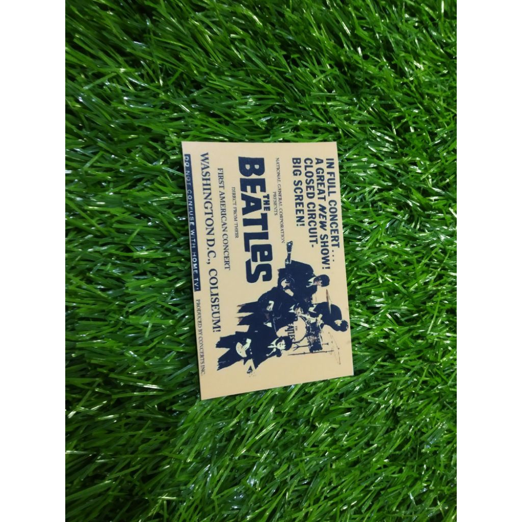 

stiker vinyl the beatles