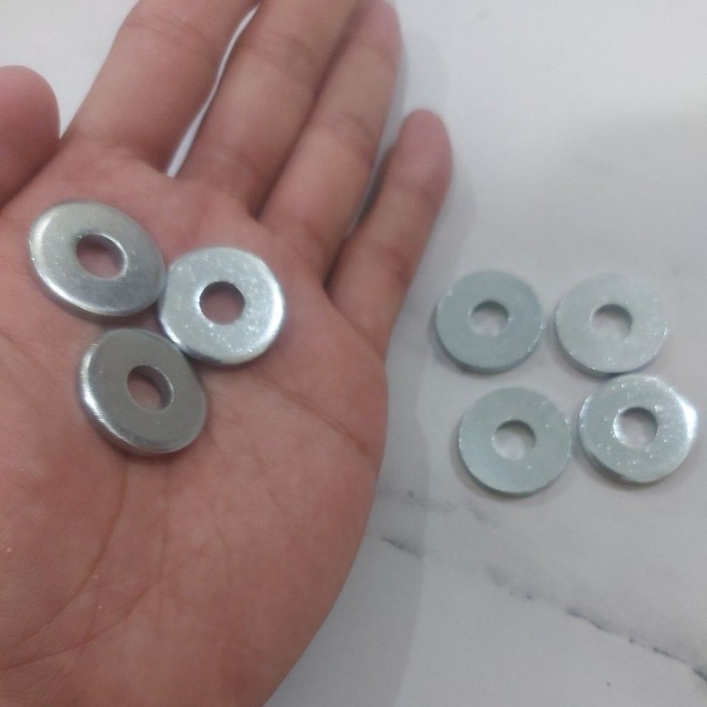 Ring Plat Tebal dan Lebar M8 Baut 12 Ring M8 Tebal 3mm