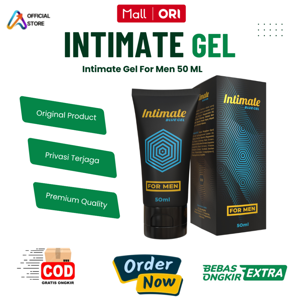 Intimate Gel Blue Pembesar Mr P Terbaik Paling Ampuh Permanen Original BPOM