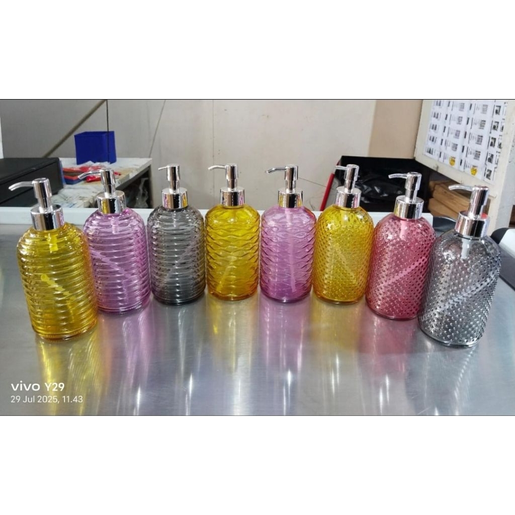 [COD] botol pump kaca sabun cair