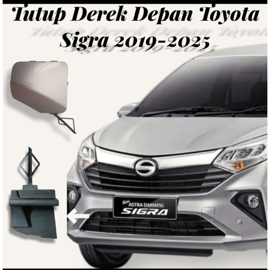 Tutup Cover Derek Bemper Depan Belakang  Mobil Toyota Sigra dan Calya 2019 2020 2021 2022 2023 2024