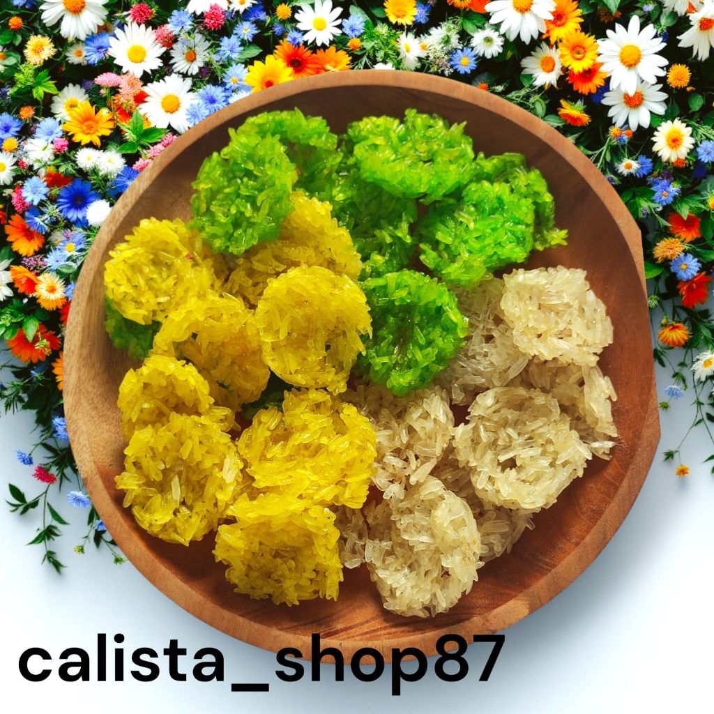 

Rengginang warna-warni isi 40pc