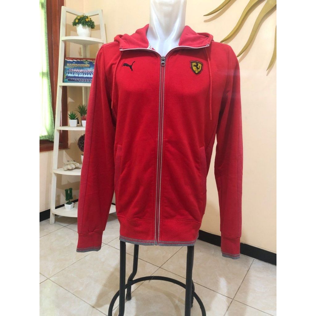 Hoodie zipper PumaFerrari original