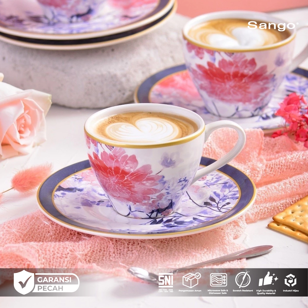 SANGO Set Cangkir Hayley Keramik