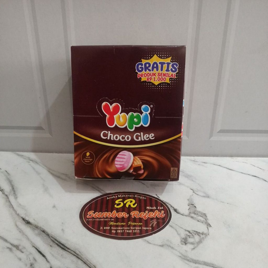 

YUPI CHOCO GLEE ISI 24PCS