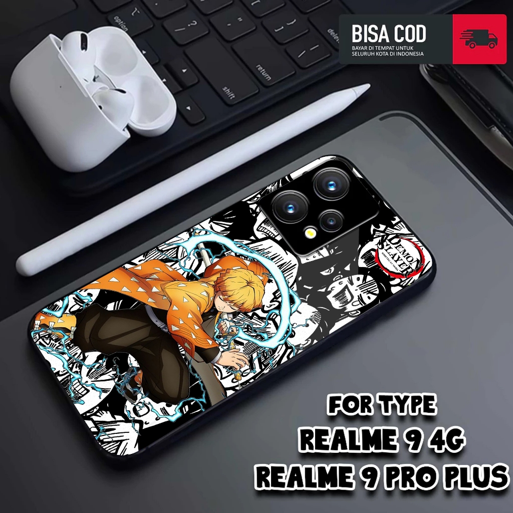 Realme 9 Realme 9 Pro + Case Glossy Case Aesthetic Case Anime Case Hp Realme Casing Hp Keren Kesing 