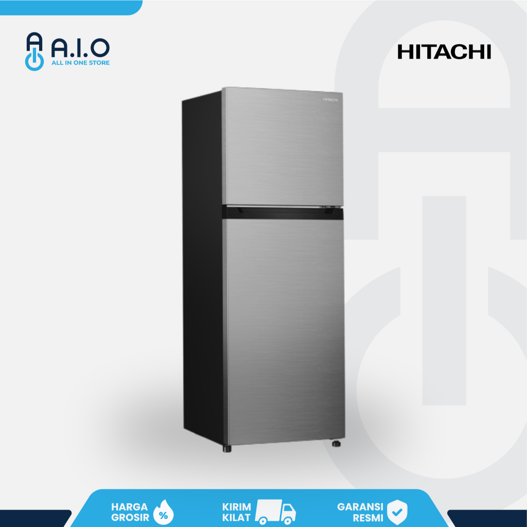 HITACHI - KULKAS 2 PINTU 255 L - HRTN5255MFXID