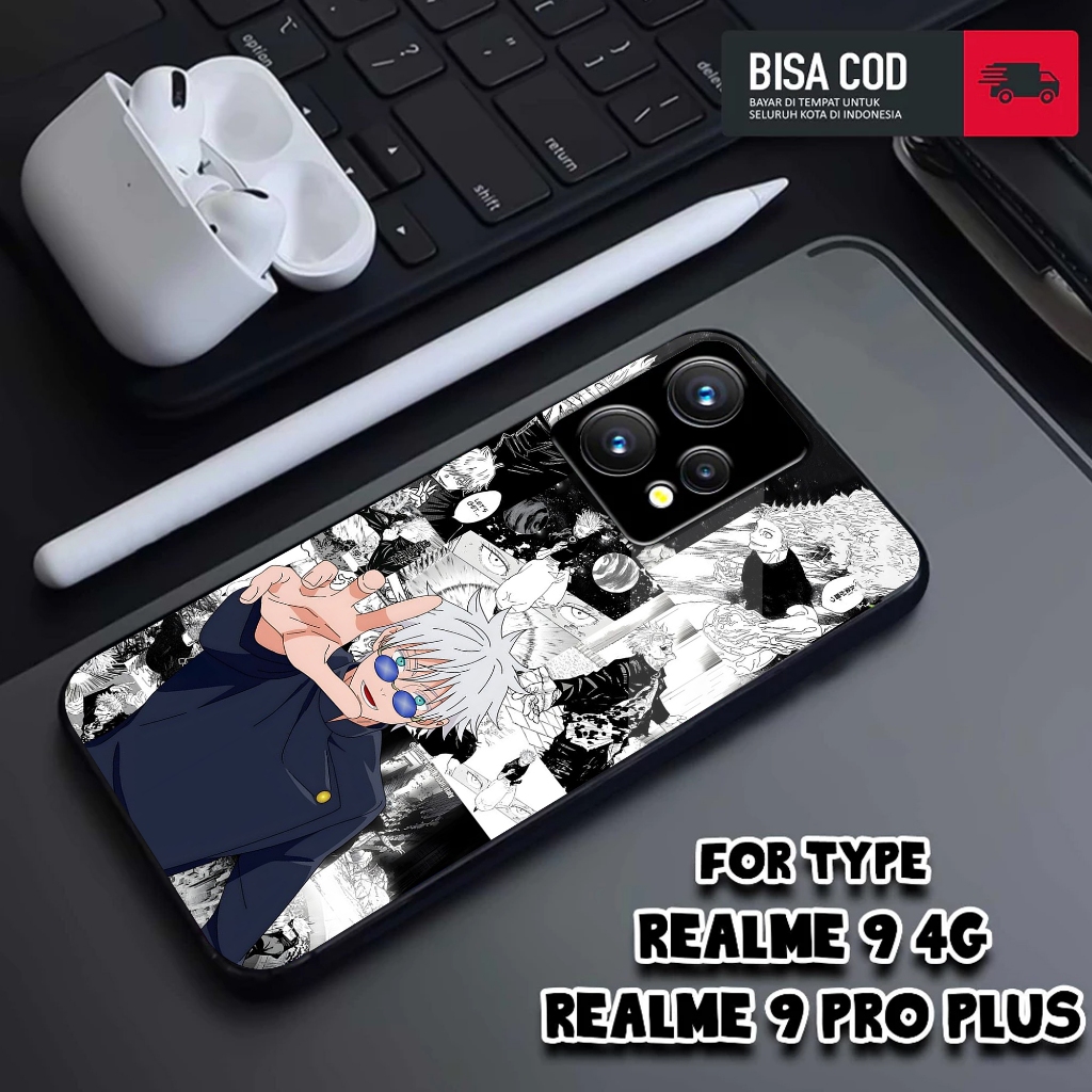 Realme 9 Realme 9 Pro + Case Glossy Case Aesthetic Case Anime Case Hp Realme Casing Hp Keren Kesing 