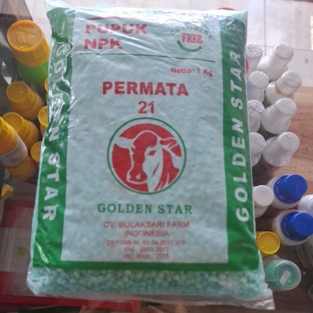 NPK permata 21 golden star original pabrik