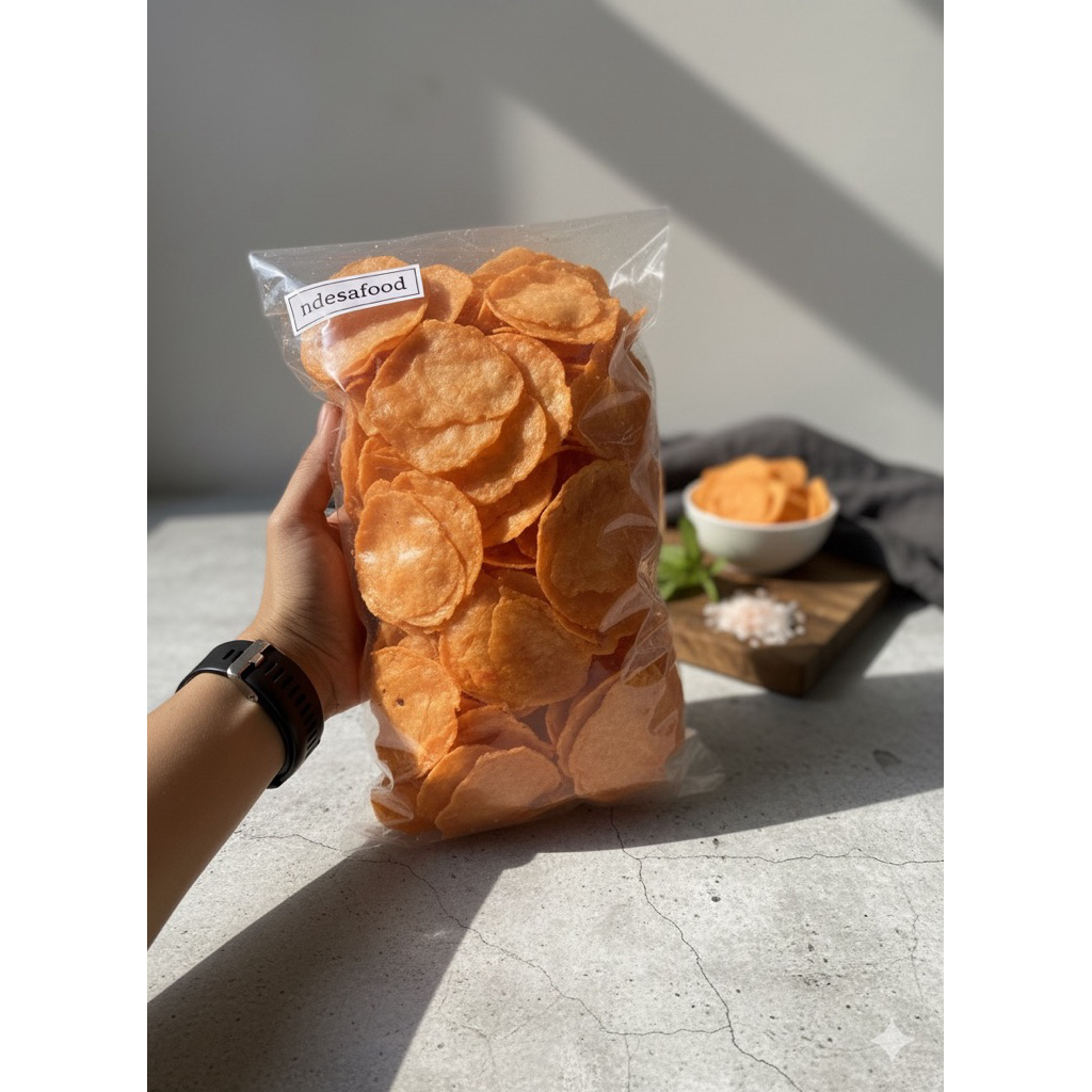 

EMPING MELINJO MENTAH PEDAS MANIS 1 KG SUPER QUALITY