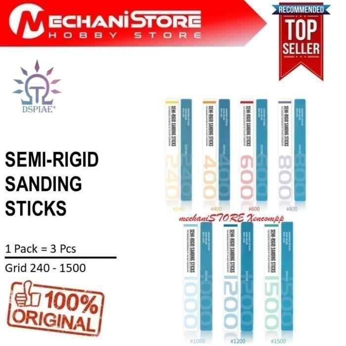 DSPIAE Semi Rigid Sanding Sticks - Amplas Tools Polisher polish