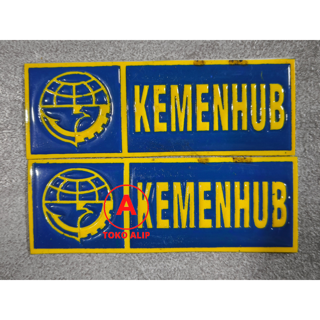 Sticker Plat Keluarga Besar Kemenhub - Stiker Plat Kemenhub - Stiker Kemenhub Motor